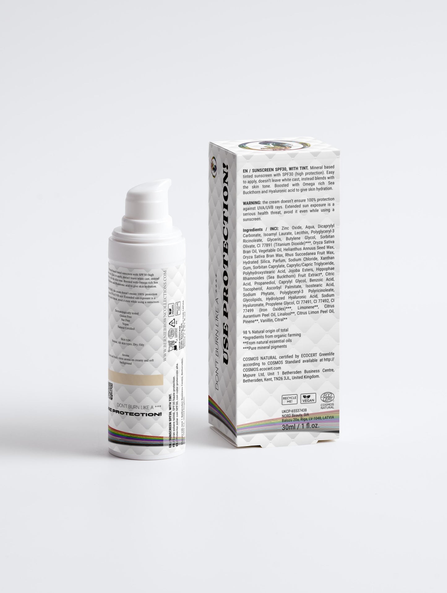 PRIDE 2025: Sunscreen SPF30, with tint