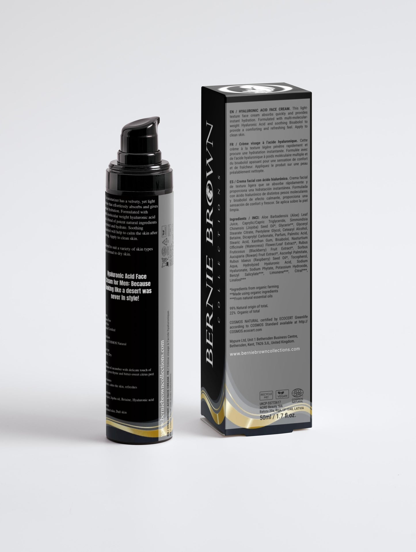 Hyaluronic Acid Face Cream for Men