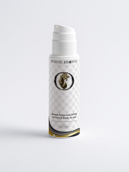 Mineral Sunscreen SPF30 for Face & Body, no tint