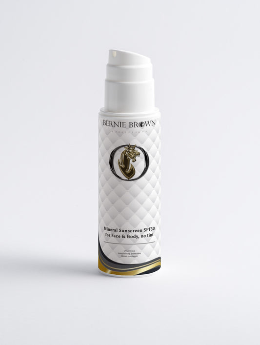 Mineral Sunscreen SPF30 for Face & Body, no tint